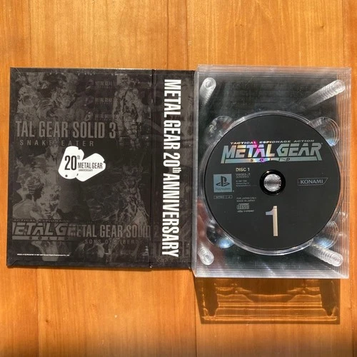 METAL GEAR 20th ANNIVERSARY SOLID COLLECTION PS2 Konami Complete Box Set - Picture 8 of 12