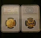 2021 - 1/2 Ounce .999 Gold American Eagle - 24k Fine (BU) Glided Repro Coin