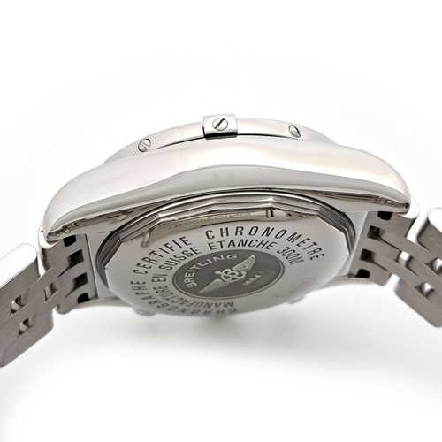 Reloj usado Breitling Chronomat Evolution A13356 negro para hombre #72421 - Imagen 7 de 7