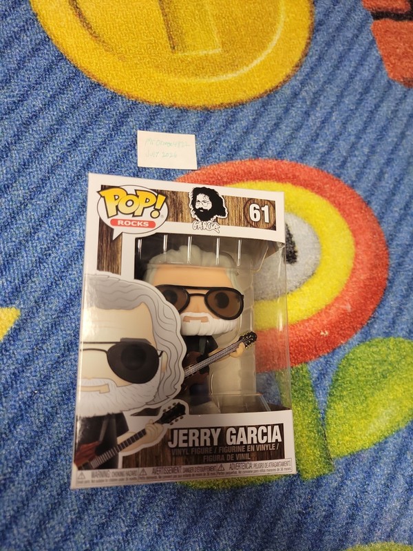 Funko Pop! Vinyl: Jerry Garcia #61 Grateful Dead Save on S&H!