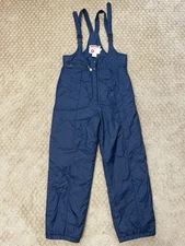 Ski Wear by JCPENNEY Blue Mens Ski Bibs Snow Pants Overalls Great Shape Vintage