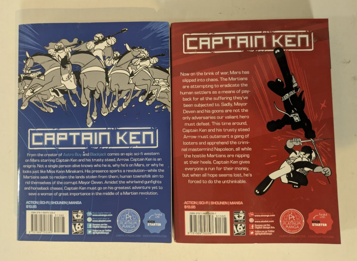 Captain Ken Manga v1-2 (complete set) by Osamu Tezuka | eBay
