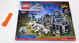 LEGO Jurassic World Indominus Rex Breakout 75919 Complete W/Manual No Box