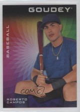2021 Upper Deck Goodwin Champions Goudey Platinum Color Wheel Roberto Campos 7ov