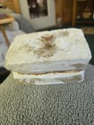 RARE VTG.  PLASTER MOLD WITH PAPER MACHE RHINOCEROS/RHINO FIGURE  3.5" L X 2" W — photo 2
