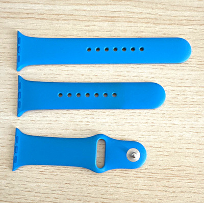 Apple Watch Sport Band 40 mm Silikon Blau für Series 5 MXNV2ZM/A