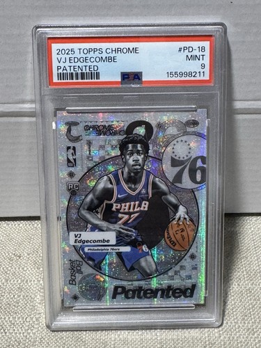 2025 Topps Chrome VJ Edgecombe Base (RAW)