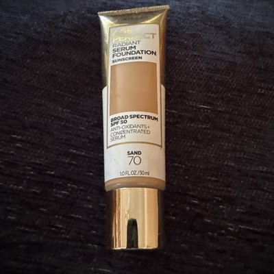 L'Oreal Paris Age Perfect Radiant Serum Foundation mit LSF 50, Sand (70)