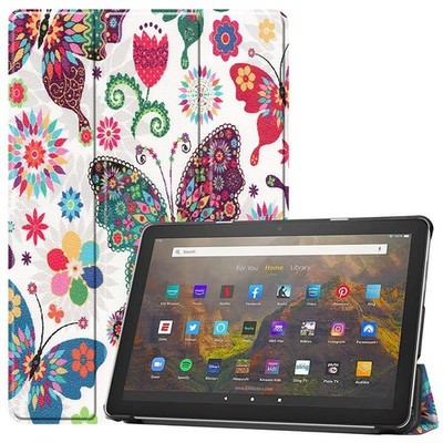 For Amazon Fire HD10 13th 11th 9th 7th Generation Leather Case Stand Smart Cover