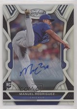 2022 Panini Chronicles Certified Auto Manuel Rodriguez #25 Auto 0it8