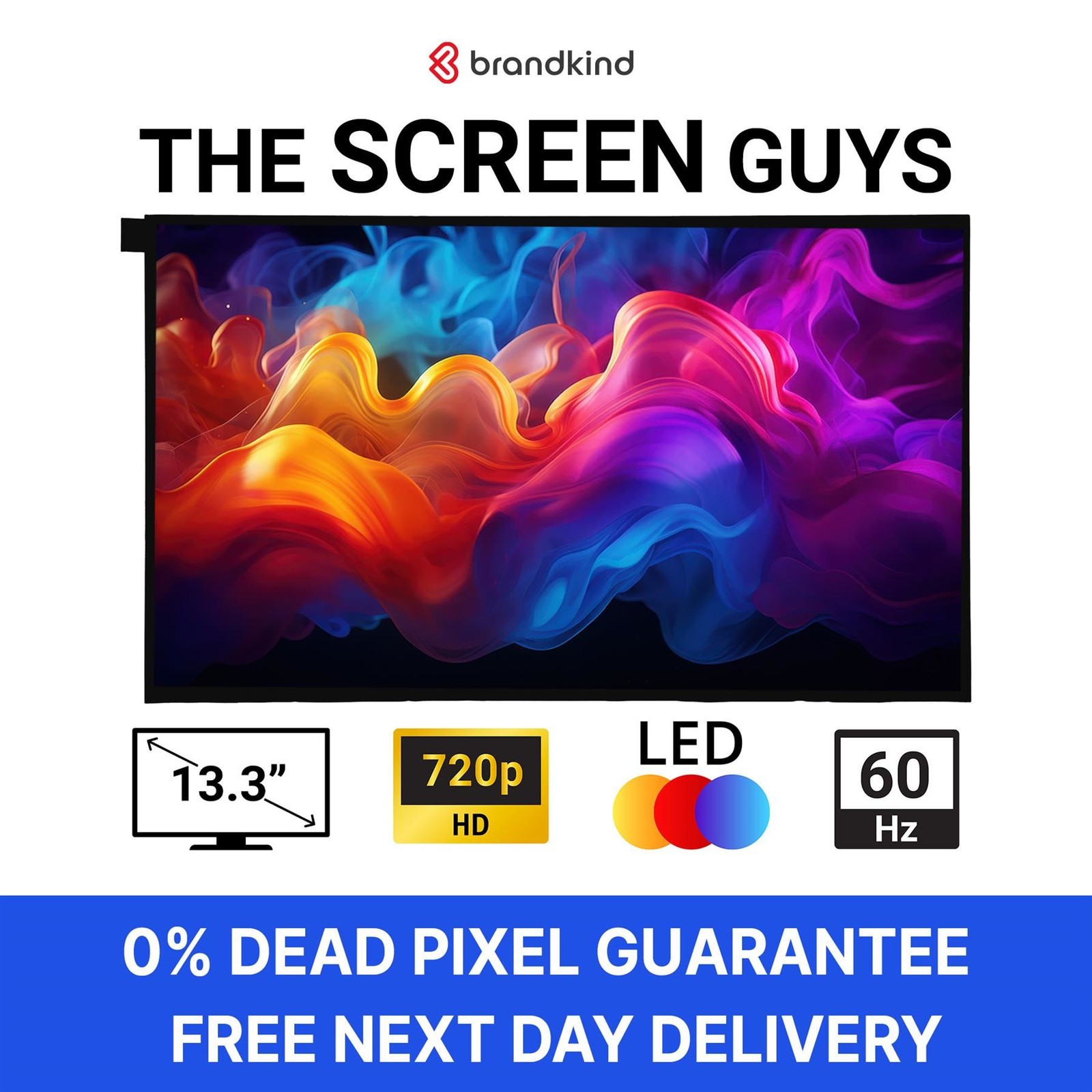 13.3"" HD Display Screen Panel Matte AG Like AUO AU OPTRONICS B133XTN03.1 0A