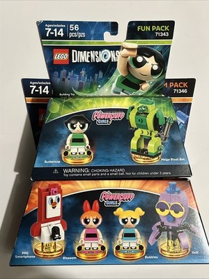 Lego Dimensions 71343 71346 The Powerpuff Girls Team Pack+ Fun