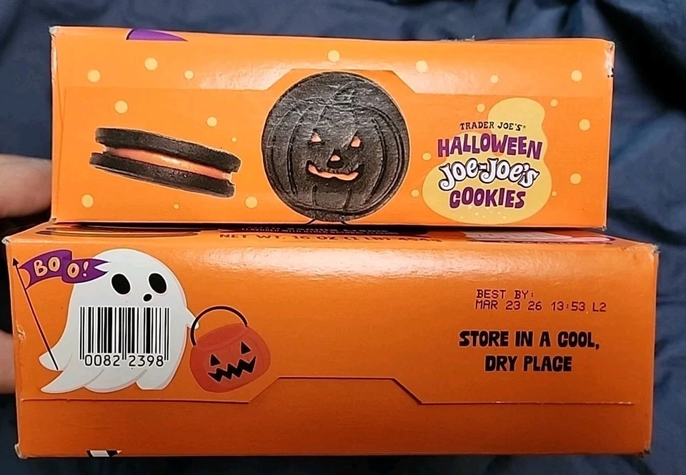 TWO Boxes Trader Joe's Halloween Joe-Joe's Cookies - Image 3 of 3