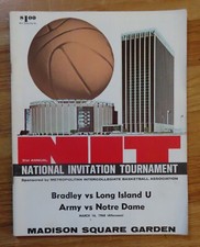 NIT March 16 1968 Program BRADLEY LI ARMY Mike Krzyzewski Bob Knight NOTRE DAME