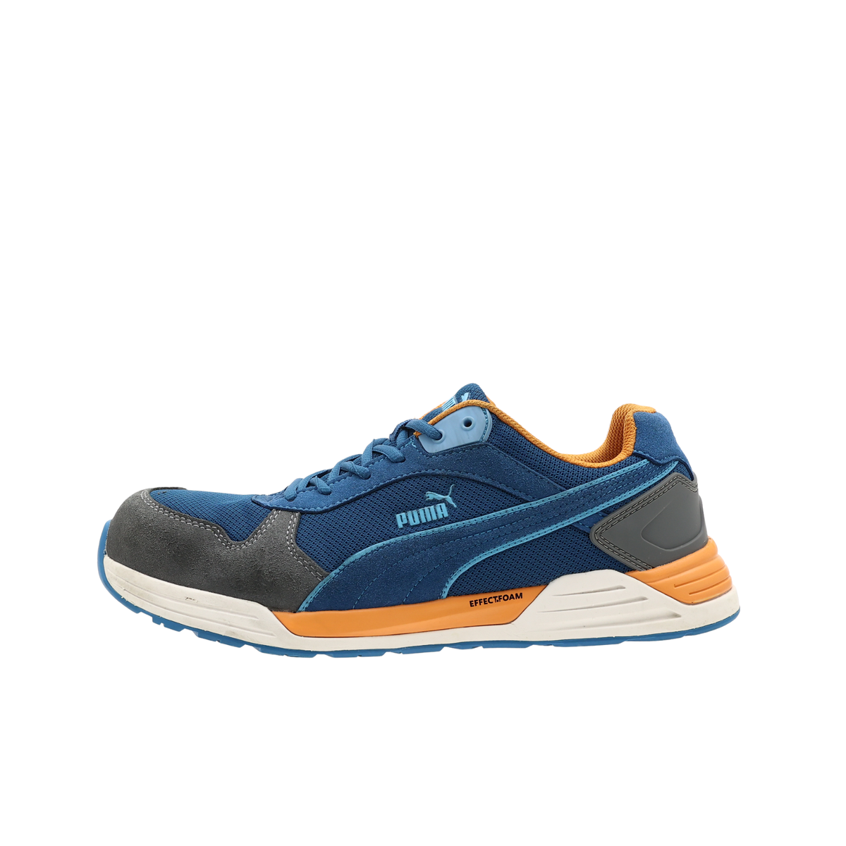 PUMA Z1249* Mens Blue Safety Frontside Low EH Work Shoes Size 12 M