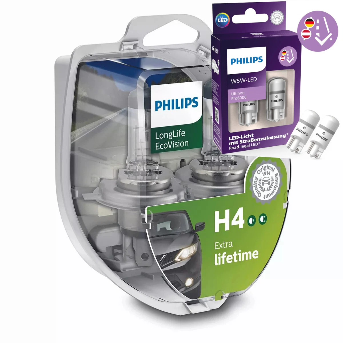 Philips long life h4 online