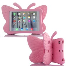 iPad 7 8 10.2 9 3D Cute Butterfly Case for Kids Light Weight EVA Stand Shockp...