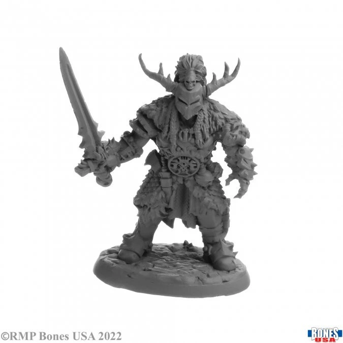 1 x BYVERION - BONES USA REAPER figurine miniature rpg jdr chaos warrior 30094