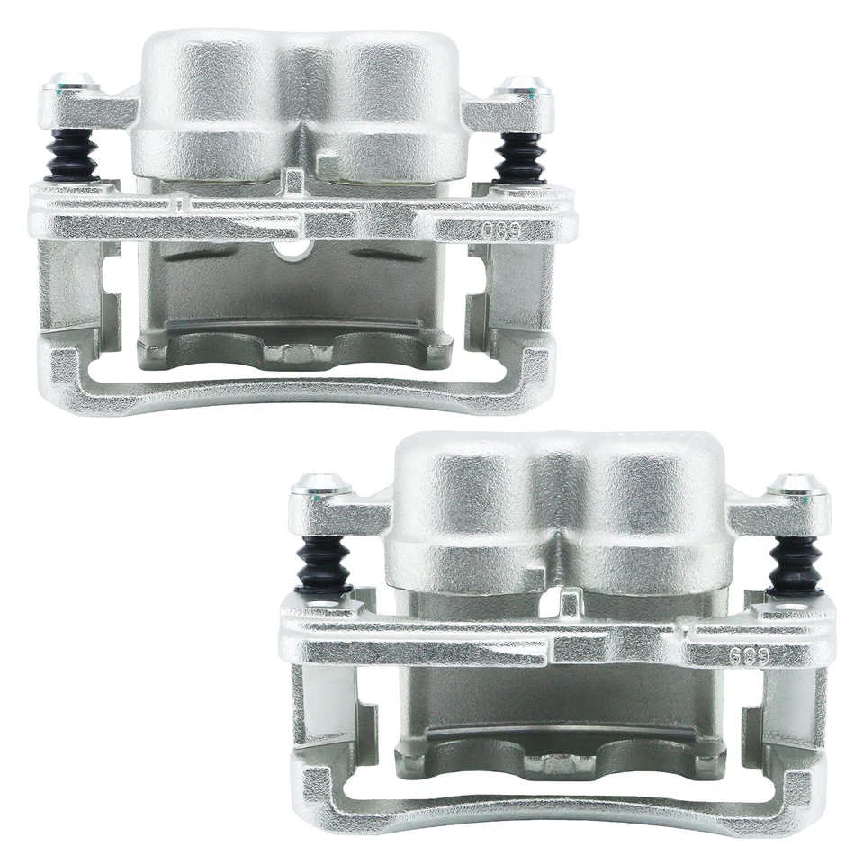 2x Front or Rear Brake Calipers w/ Bracket for Chevy K10 K20 C10 GMC K1500 K2500 Foto 3 de 4