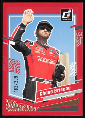 2024 Donruss Racing Red #19 Chase Briscoe #162/299