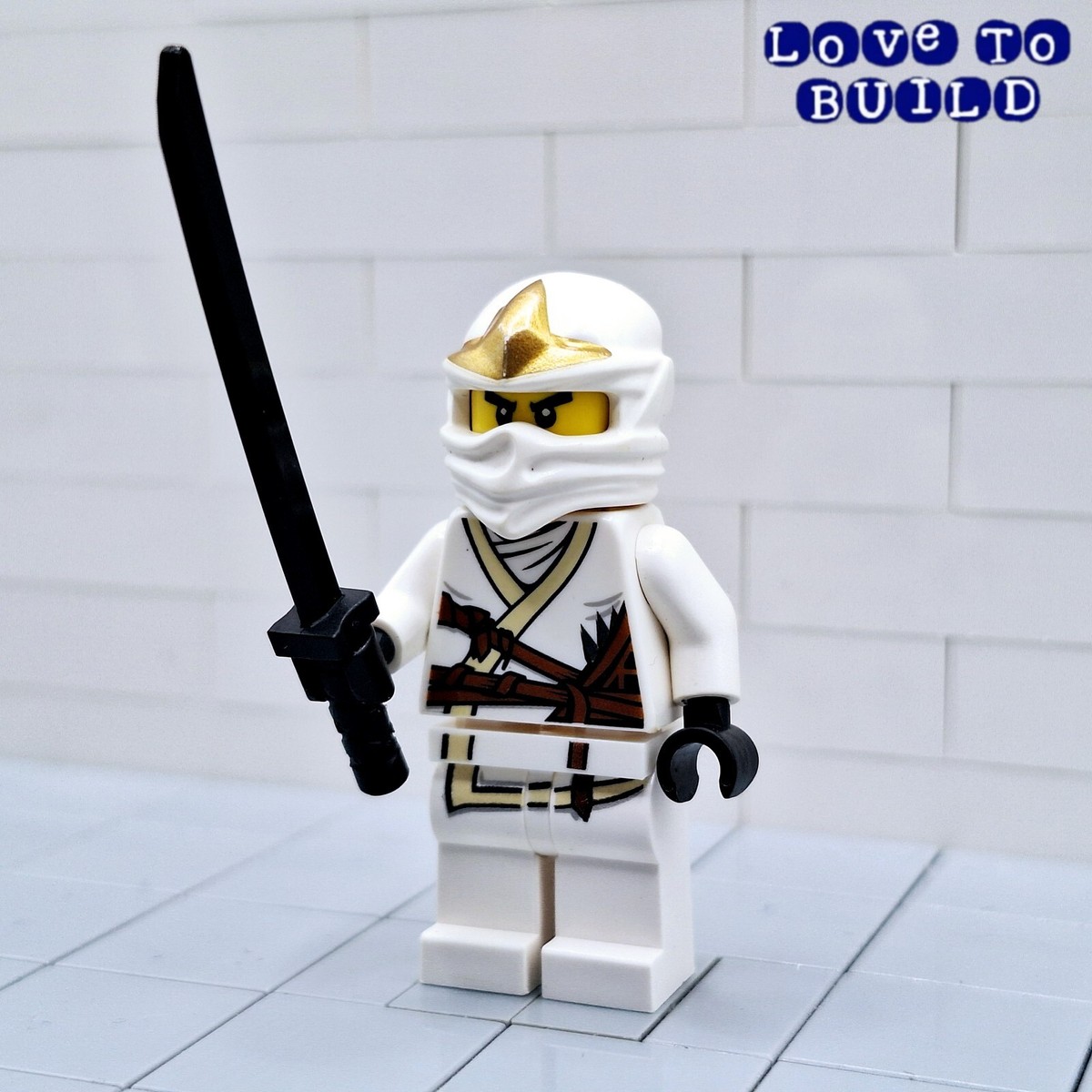 ⭐ LEGO Ninjago Zane ZX Minifigure njo053 from Set 30086