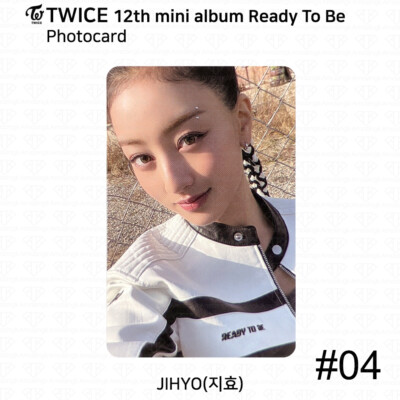 TWICE 12th Mini Album Ready To Be Photocard Message Card Poster