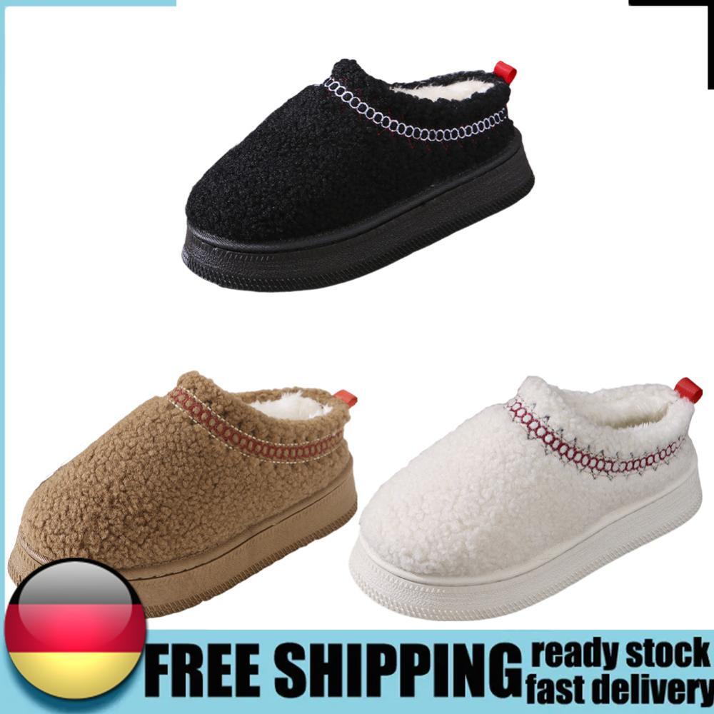 SAOLA Pantofole platform suola spessa soffici casa pantofole stivali antiscivolo per donna