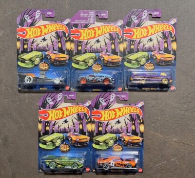 Hot Wheels Halloween 2024 complete set (5 cars)