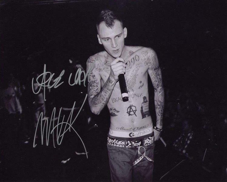 REPRINT - MACHINE GUN KELLY Autographed Signed 8 x 10 Photo Poster