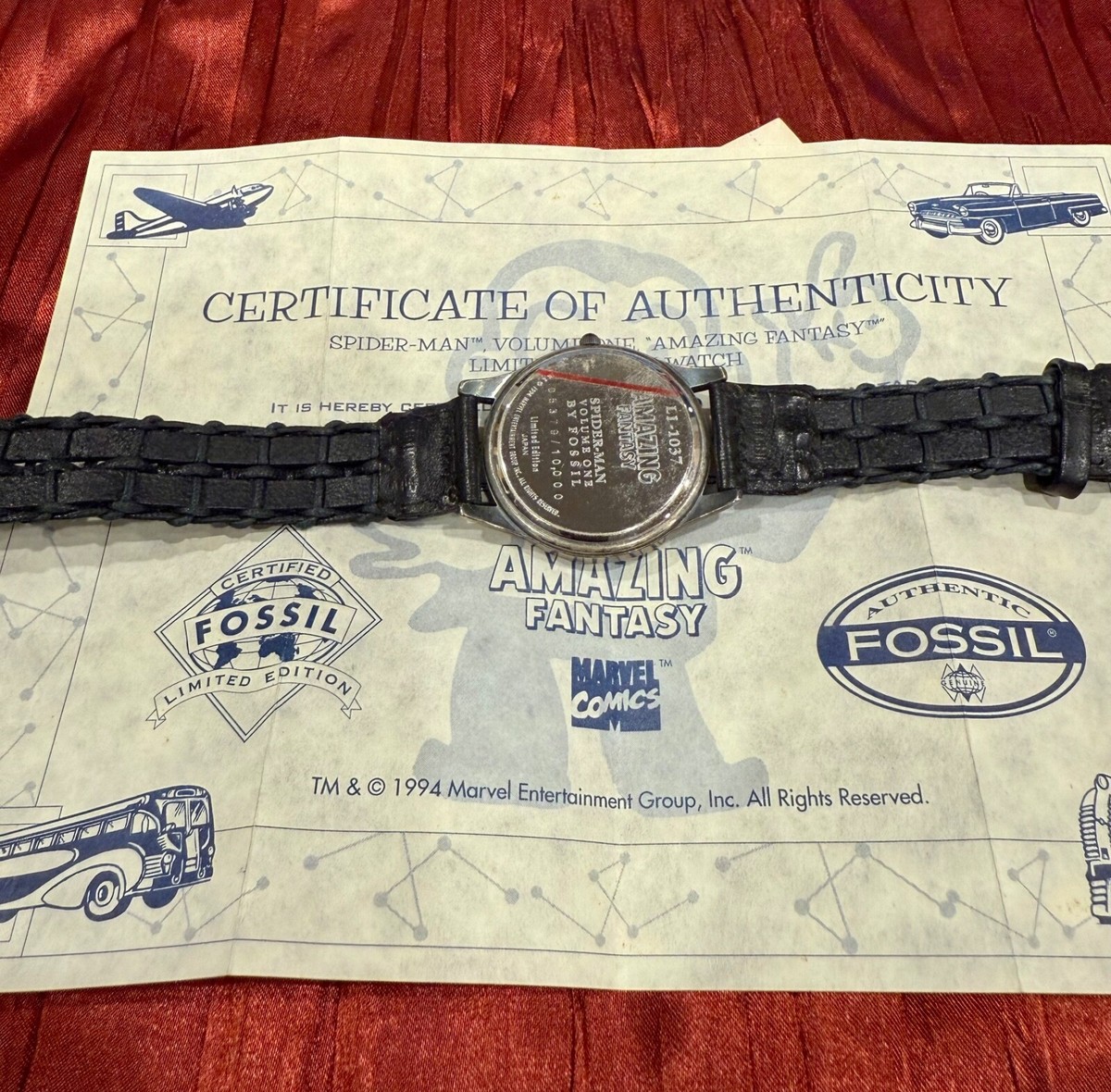 1994 SPIDER-MAN Amazing Fantasy #15 COLLECTOR'S WATCH Volume 1