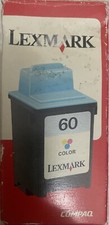 Lexmark 60 Color Ink Cartridges Genuine for Z12 Z22 Z32 IJ600 Printers