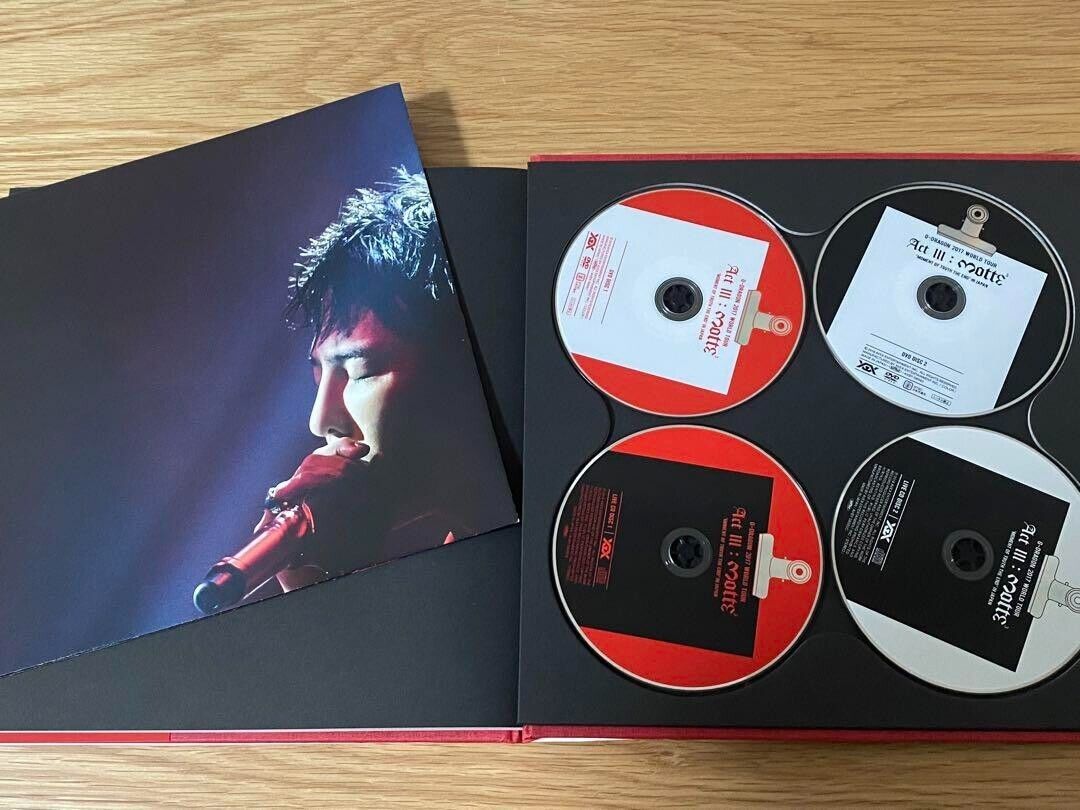 G-DRAGON 2017 WORLD TOUR IN JAPAN DVD CD Photobook Set G-DRAGON 2017 WORLD TOUR IN JAPAN DVD CD Photobook Set