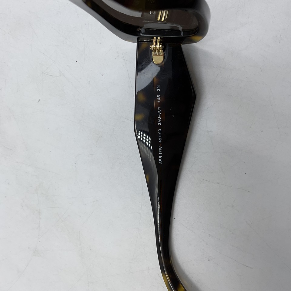 Prada Women's Rectangle Sunglasses Tortoise Brown eBay