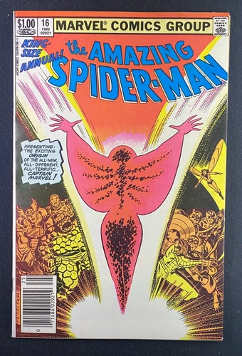Amazing Spider-Man Annual (1964) #16 VF- (7.5) 1st App Monica Rambeau Newsstand