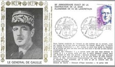 G203+ FDC ENVELOPPE 1er JOUR  50° ANNIVERSAIRE DESTRUCTION BASE ALLEMANDE DE V3