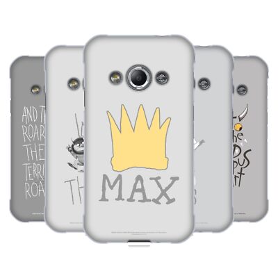 WHERE THE WILD THINGS ARE LITERARY GRAPHICS SOFT GEL CASE FOR SAMSUNG PHONES 4