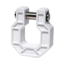Royal Show Shackle - D Ring Hook - BILLET (Royal Hooks) WHITE