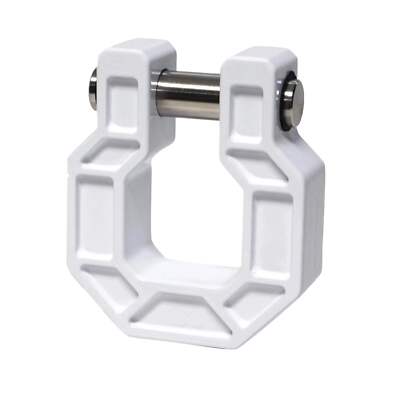 Royal Show Shackle - D Ring Hook - BILLET (Royal Hooks) WHITE