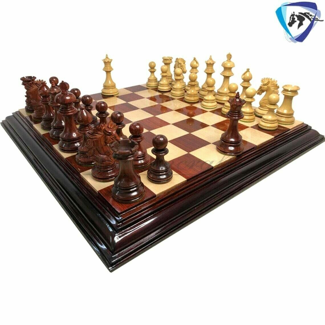 Wellington Series Luxury Staunton Wood Chess Set Chess Pieces 