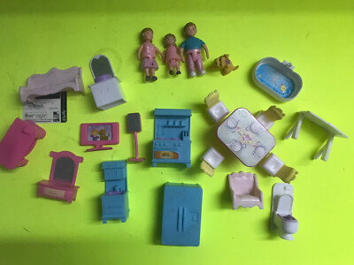 You & Me Dollhouse Lot  Furniture And People Toys R Us  Family