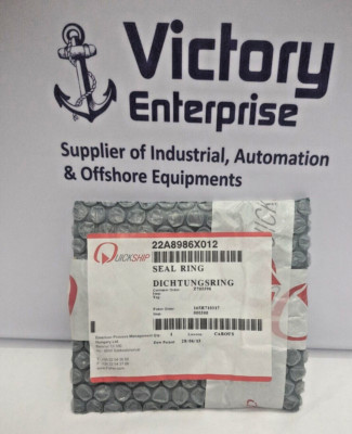 New Sealed Emerson  Fisher  22A8986X012  Seal Ring    Expedite Shipping