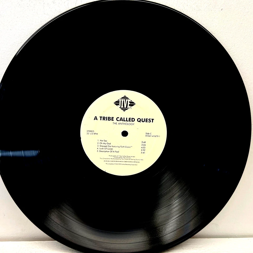 A Tribe Called Quest The Anthology 2015 Vinyl Jive Records - Image 4 of 4