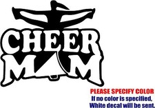 Vinyl Decal Sticker - Cheer Mom 03 Car Car Truck Bumper Sports Wall JDM Fun 9"