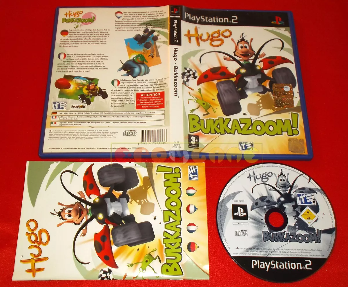 PS2 HUGO BUKKAZOOM - USADO