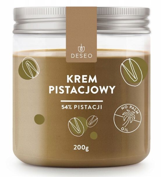 DESEO Pistachio cream Pistachio cream 54%, 200g-Exp.30/05/2026