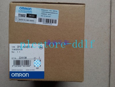 1PC New Omron PLC CP1E-N14DR-A In Box Brand