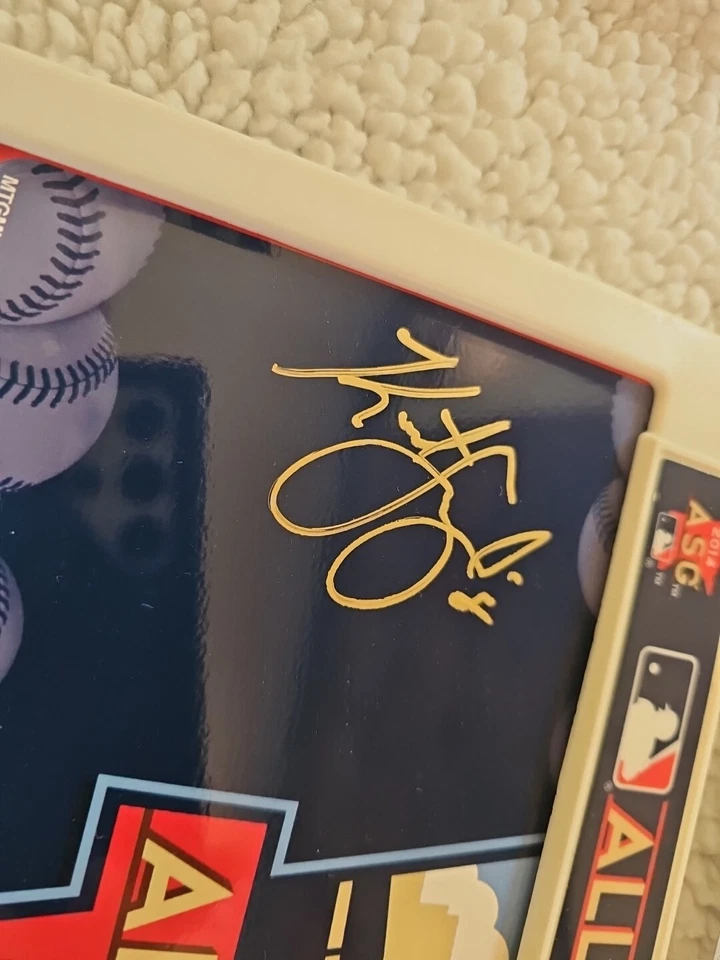 Glen Perkins Kurt Suzuki 2014 All Star Game matrícula automática Minnesota Twins Foto 3 de 4