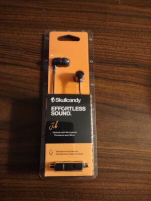 Skullcandy Jib Earbuds Black Wired with Microphone