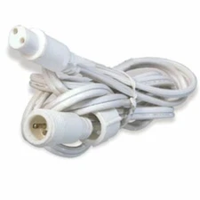 3-Wire 1/2" Rope Light 6' Male to Female Extension (5-Pack)