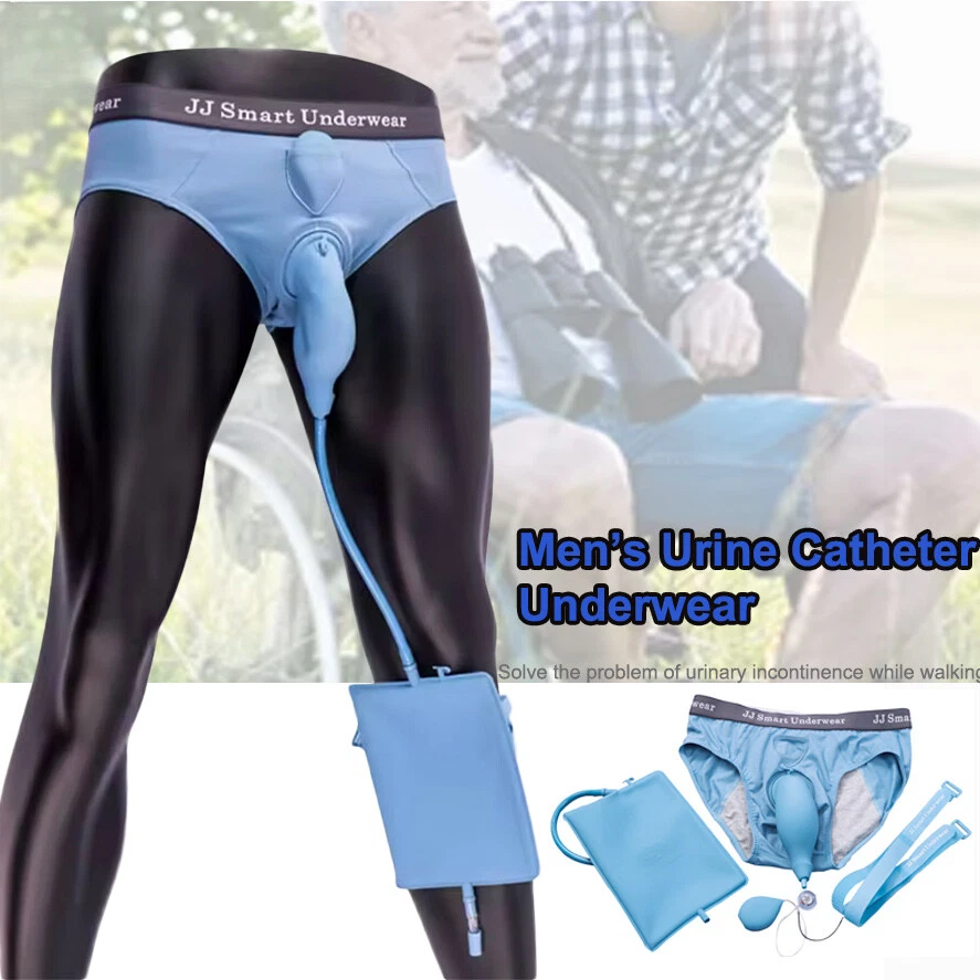 Wearable Silicone Urinal with Protable Collection Urine Bag Reusable Male New US
Opens in a new wind